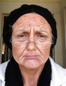 Old Age Makeup For Drama